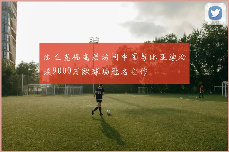 法兰克福高层访问中国与比亚迪洽谈9000万欧球场冠名合作